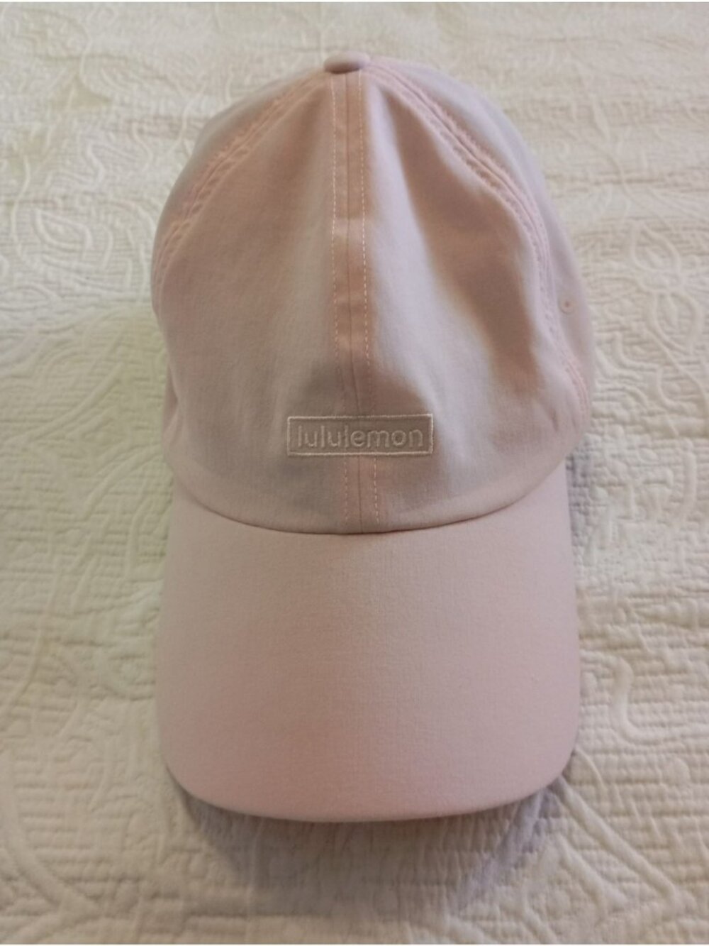 Lululemon Light Pink Adjustable Baseball Cap Womens Size 0/S